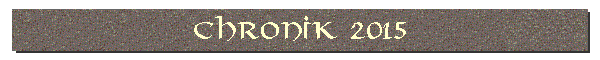 Chronik 2015
